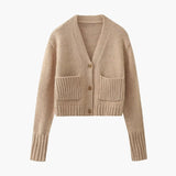 Cozy Knit Pocket Cardigan