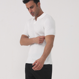 Florence - Ribbed Cotton Polo