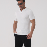 Florence - Ribbed Cotton Polo
