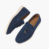Old Money Suede Lady Loafers