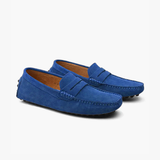 Suede Driver Loafers