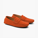 Suede Driver Loafers